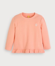 moimoln（モイモルン）の「【SOFT&】裾フリル長袖Tシャツ（Tシャツ/カットソー）」