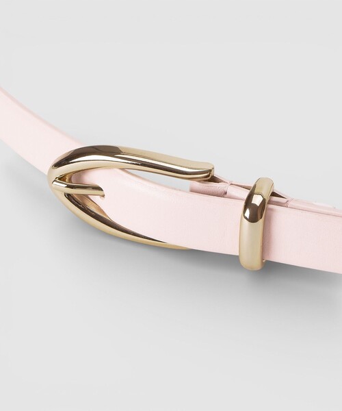 ANAYI（アナイ）の「トライアングルバックルベルト（ベルト・レディース・ベージュ/ブラック/ライトピンク/オフホワイト・FREE）」の11枚目の写真