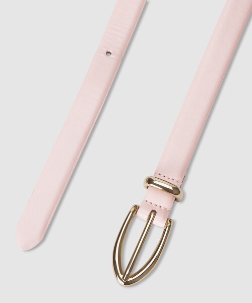 ANAYI（アナイ）の「トライアングルバックルベルト（ベルト・レディース・ベージュ/ブラック/ライトピンク/オフホワイト・FREE）」の13枚目の写真