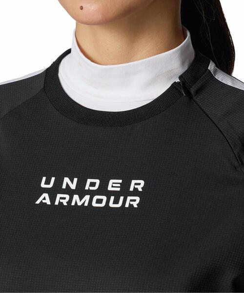 UNDER ARMOUR(アンダーアーマー)の「UAドライブ 2ウェイ プルオーバー ジャケット(ゴルフ/レディース)(Tシャツ/カットソー・レディース・ブラック・XL/L/M/S)」の4枚目の写真