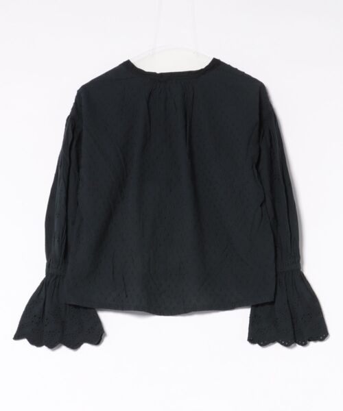 GO TO HOLLYWOOD(ゴートゥーハリウッド)の「Dot Loan Blouse(シャツ/ブラウス・レディース・ホワイト/ブラック・L/M)」の3枚目の写真