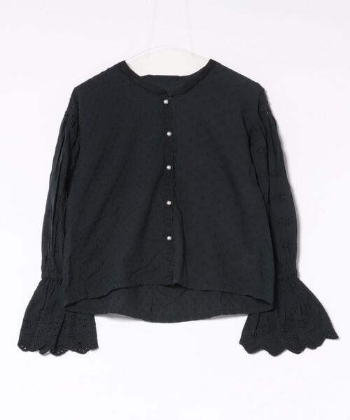 GO TO HOLLYWOOD(ゴートゥーハリウッド)の「Dot Loan Blouse(シャツ/ブラウス・レディース・ホワイト/ブラック・L/M)」の8枚目の写真