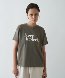 ロゴプリントTシャツ|リサイクルポリエステル