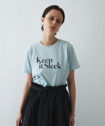ロゴプリントTシャツ|リサイクルポリエステル