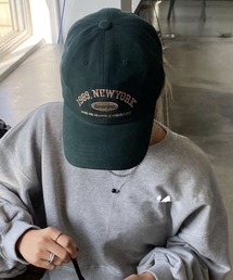 UNDERSTATEMENTs（アンダーステイトメント）の「【ユニセックス】NYCロゴ刺繍キャップ（キャップ）」