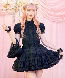 BODYLINE | ミニ丈ボリューミーレースパニエ(スカート)