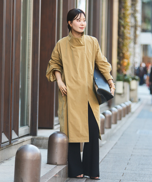 plage（プラージュ）の「Stand dolman コート（その他アウター・レディース・オートミール/キャメル・36/38）」の3枚目の写真