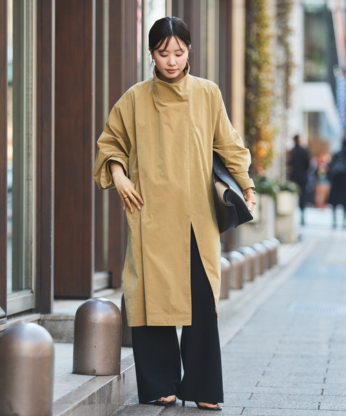 plage（プラージュ）の「Stand dolman コート（その他アウター・レディース・オートミール/キャメル・36/38）」の5枚目の写真