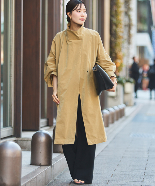 plage（プラージュ）の「Stand dolman コート（その他アウター・レディース・オートミール/キャメル・36/38）」の6枚目の写真