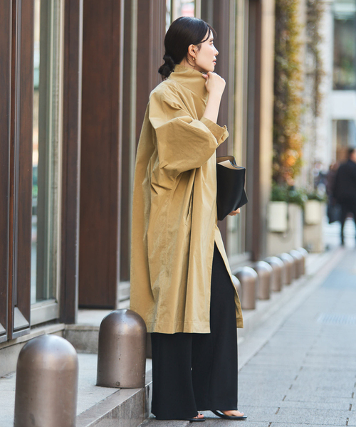 plage（プラージュ）の「Stand dolman コート（その他アウター・レディース・オートミール/キャメル・36/38）」の7枚目の写真