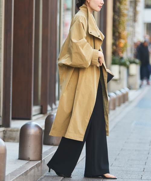 plage（プラージュ）の「Stand dolman コート（その他アウター・レディース・オートミール/キャメル・36/38）」の12枚目の写真