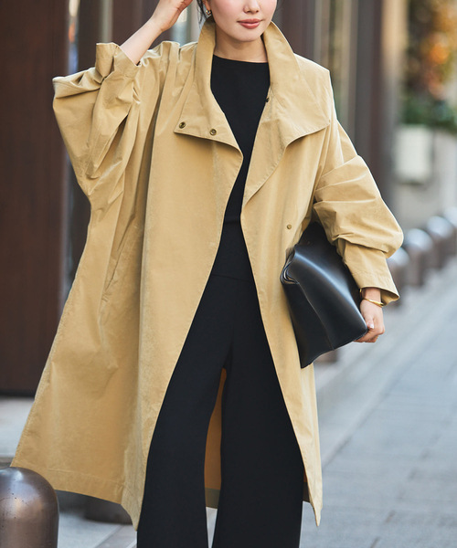 plage（プラージュ）の「Stand dolman コート（その他アウター・レディース・オートミール/キャメル・36/38）」の15枚目の写真
