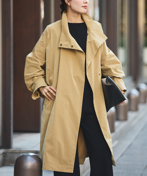 plage（プラージュ）の「Stand dolman コート（その他アウター・レディース・オートミール/キャメル・36/38）」の16枚目の写真