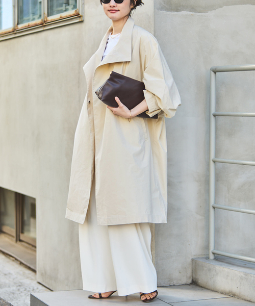 plage（プラージュ）の「Stand dolman コート（その他アウター・レディース・オートミール/キャメル・36/38）」の18枚目の写真
