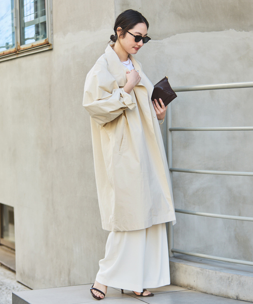 plage（プラージュ）の「Stand dolman コート（その他アウター・レディース・オートミール/キャメル・36/38）」の19枚目の写真