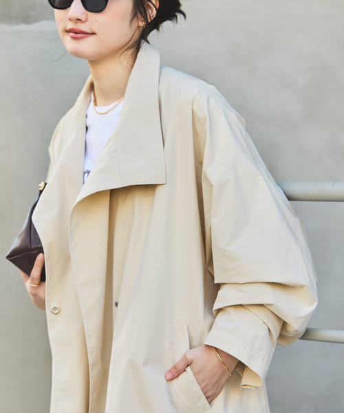 plage（プラージュ）の「Stand dolman コート（その他アウター・レディース・オートミール/キャメル・36/38）」の22枚目の写真