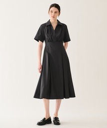ESTNATION / ギャザーシャツ フレアワンピース
