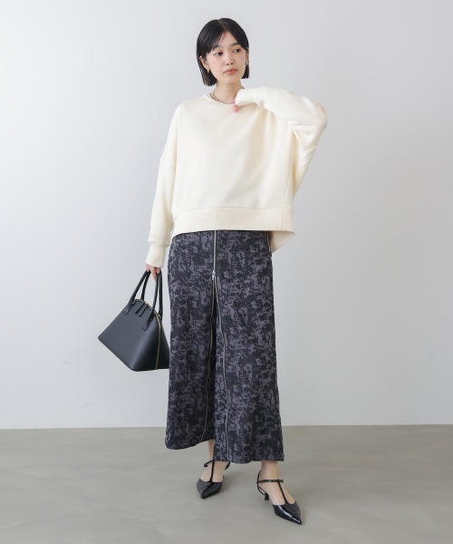 Bou Jeloud(ブージュルード)の「アソート柄ジップパンツ(その他パンツ・レディース・ブラック系その他/ライトカーキ・FREE)」の4枚目の写真