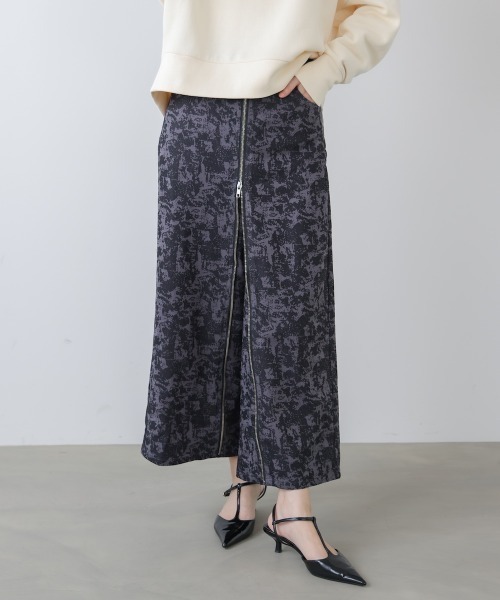 Bou Jeloud(ブージュルード)の「アソート柄ジップパンツ(その他パンツ・レディース・ブラック系その他/ライトカーキ・FREE)」の8枚目の写真