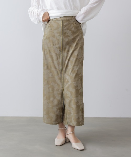 Bou Jeloud(ブージュルード)の「アソート柄ジップパンツ(その他パンツ・レディース・ブラック系その他/ライトカーキ・FREE)」の17枚目の写真