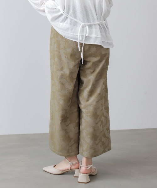 Bou Jeloud(ブージュルード)の「アソート柄ジップパンツ(その他パンツ・レディース・ブラック系その他/ライトカーキ・FREE)」の21枚目の写真