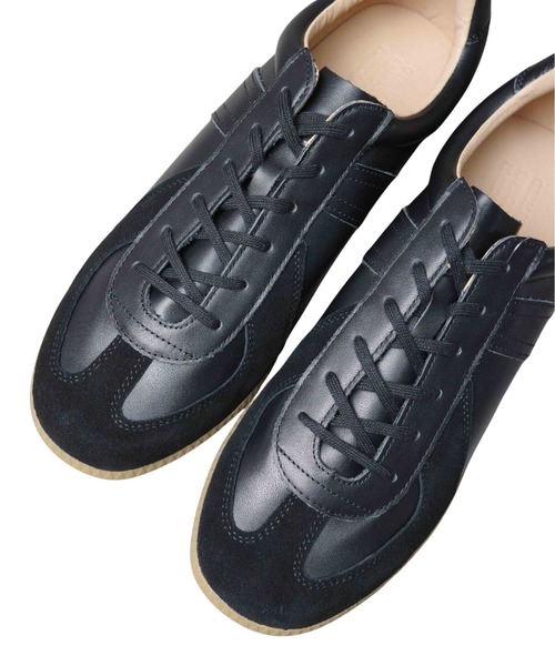 GERMAN TRAINER(ジャーマントレーナー)の「【GERMAN TRAINER】ジャーマントレーナー/レザースニーカー(スニーカー・メンズ・ホワイト/ブラック・44/43/42/41/40)」の21枚目の写真