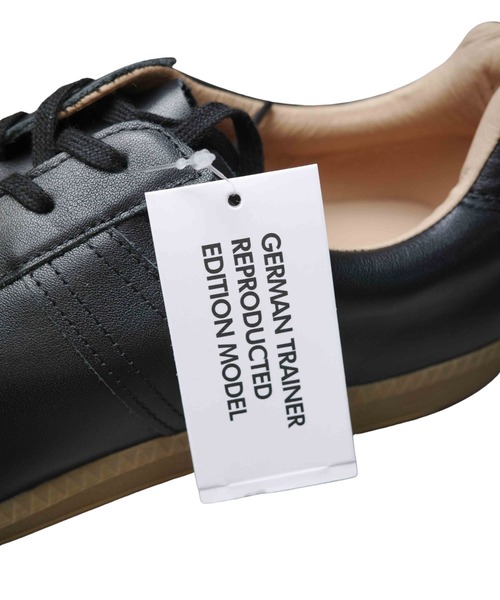 GERMAN TRAINER(ジャーマントレーナー)の「【GERMAN TRAINER】ジャーマントレーナー/レザースニーカー(スニーカー・メンズ・ホワイト/ブラック・44/43/42/41/40)」の10枚目の写真
