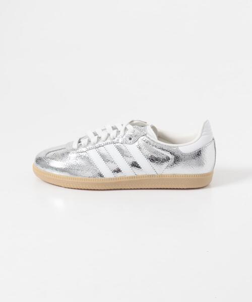 adidas(アディダス)の「adidas SAMBA OG W(スニーカー・レディース・シルバー・25/23.5/23/24/24.5)」の3枚目の写真