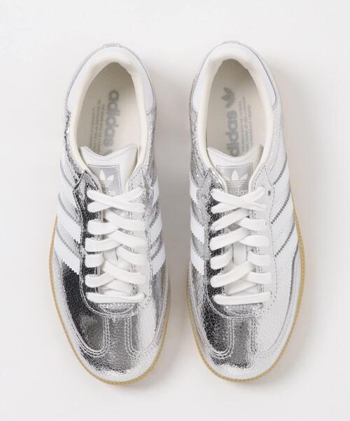 adidas(アディダス)の「adidas SAMBA OG W(スニーカー・レディース・シルバー・25/23.5/23/24/24.5)」の4枚目の写真