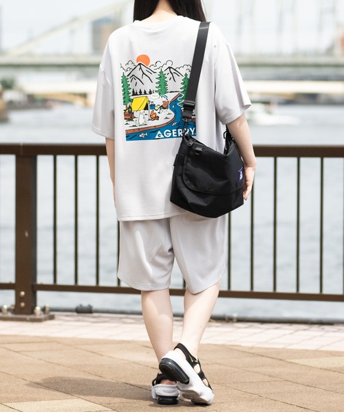 GERRY(ジェリー)の「【ag】〔GERRY/ジェリー〕シルキータッチ リラックスショーツ 接触冷感/ストレッチ(その他パンツ・メンズ・ライトグレー/カーキ/ブラック/ブルー/チャコールグレー・LARGE/MEDIUM)」の11枚目の写真