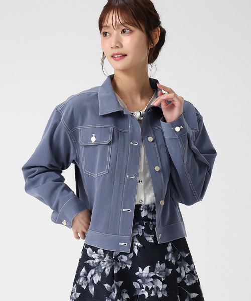 2026春夏新作 シャンブレーデニムジャケット（その他アウター）｜MISCH