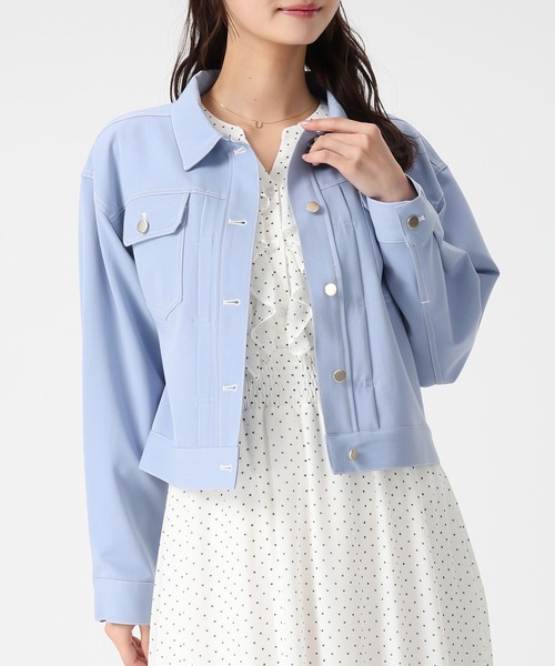 2026春夏新作 シャンブレーデニムジャケット（その他アウター）｜MISCH