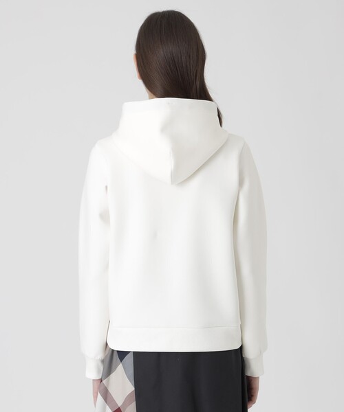 BLUE LABEL CRESTBRIDGE(ブルーレーベルクレストブリッジ)の「ダンボールフーディー(パーカー・レディース・ダークネイビー/グレー系その他/ホワイト・38/40)」の21枚目の写真
