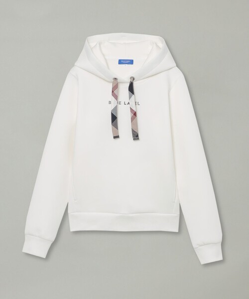 BLUE LABEL CRESTBRIDGE(ブルーレーベルクレストブリッジ)の「ダンボールフーディー(パーカー・レディース・ダークネイビー/グレー系その他/ホワイト・38/40)」の18枚目の写真