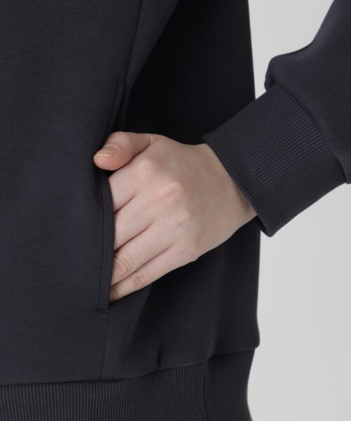 BLUE LABEL CRESTBRIDGE(ブルーレーベルクレストブリッジ)の「ダンボールフーディー(パーカー・レディース・ダークネイビー/グレー系その他/ホワイト・38/40)」の5枚目の写真