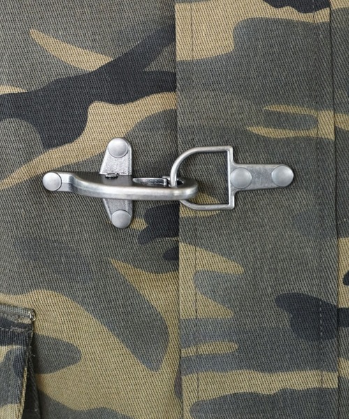 SPINNS（スピンズ）の「短丈ヴィンテージライクファイヤーマンA-2ジャケット/ダブルジップ/リアルツリーカモ/ユニセックス（その他アウター・メンズ・ブラック/ウッドランド/リアルツリーカモ/ブラウン・ONESIZE）」の21枚目の写真