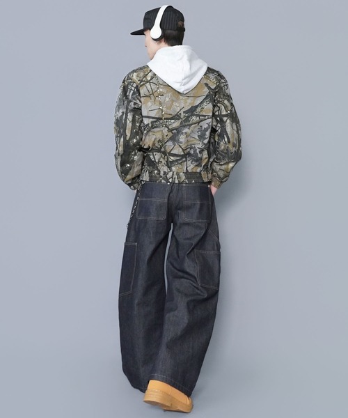 SPINNS（スピンズ）の「短丈ヴィンテージライクファイヤーマンA-2ジャケット/ダブルジップ/リアルツリーカモ/ユニセックス（その他アウター・メンズ・ブラック/ウッドランド/リアルツリーカモ/ブラウン・ONESIZE）」の20枚目の写真