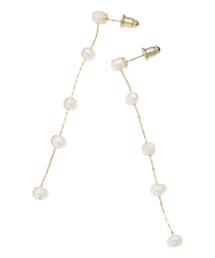 Te chichi（テチチ）の「パールロングチェーンピアス（ピアス（両耳用））」