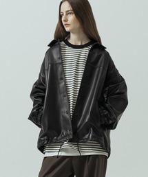 SLICK | 【ZOZO限定】 SLICK/スリック Sheep Leather Coach Jacket/シープレザーコーチジャケット(ブルゾン)