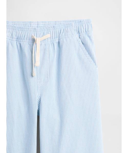 GAP(ギャップ)の「ストライプ プルオン ワイドパンツ (キッズ)(デニムパンツ・キッズ・ブルー・150cm/140cm/160cm/130cm/120cm/110cm)」の3枚目の写真