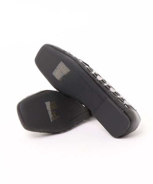 ASH(アッシュ)の「アッシュ【BALI】スタッズコインローファー フラット メッシュ 2cmヒール(ローファー・レディース・ブラック・39/38/37/36/35)」の17枚目の写真