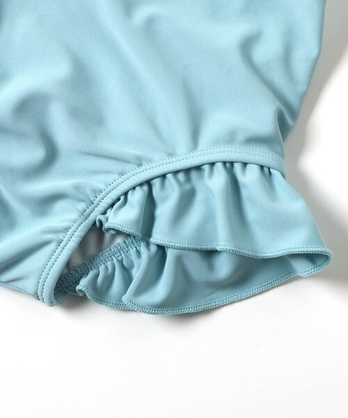 apres les cours（アプレレクール）の「【UVカット】ティアードレースセパレート水着_ジュニア対応（水着・キッズ・ブラウン/アイボリー・80/90/100/110/120/130/140）」の9枚目の写真