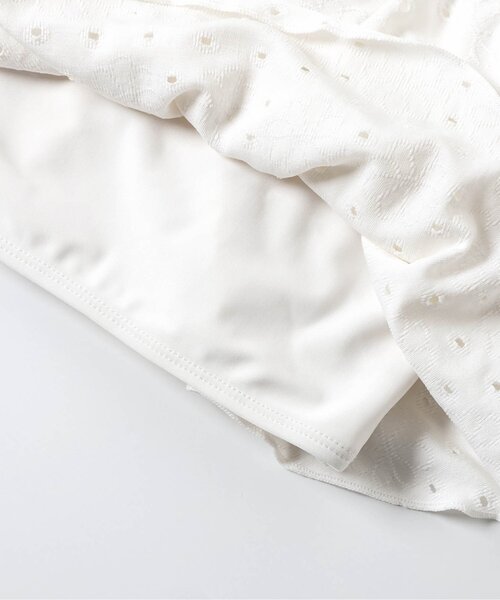 apres les cours（アプレレクール）の「【UVカット】ティアードレースセパレート水着_ジュニア対応（水着・キッズ・ブラウン/アイボリー・80/90/100/110/120/130/140）」の17枚目の写真