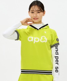 and per se（アンパスィ）の「アクティブニット半袖プルオーバー（レディース）（ニット/セーター）」