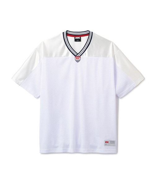 FTC(エフティーシー)の「GAME FOOTBALL JERSEY(Tシャツ/カットソー・メンズ・ブラック/ホワイト/ネイビー・X-LARGE/LARGE)」の1枚目の写真