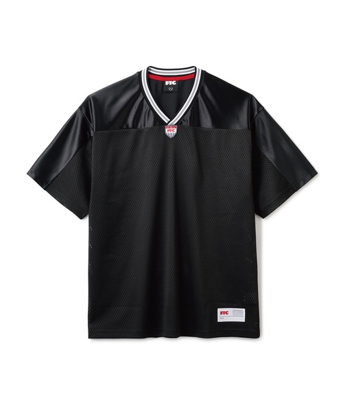 FTC(エフティーシー)の「GAME FOOTBALL JERSEY(Tシャツ/カットソー・メンズ・ブラック/ホワイト/ネイビー・X-LARGE/LARGE)」の2枚目の写真