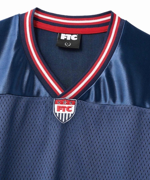 FTC（エフティーシー）の「GAME FOOTBALL JERSEY（Tシャツ/カットソー・メンズ・ブラック/ホワイト/ネイビー・X-LARGE/LARGE/MEDIUM）」の5枚目の写真