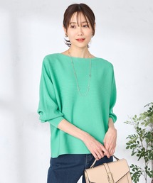 GALLORIA（ギャローリア）の「横リブドルマンニット（ニット/セーター）」