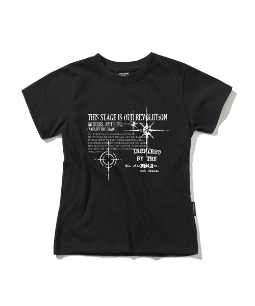 ELIMENO（エリメノ）の「ELディステージスリムフィット半袖Tシャツ2カラー（Tシャツ/カットソー・レディース・ブラック/ホワイト・1/2/3）」の3枚目の写真