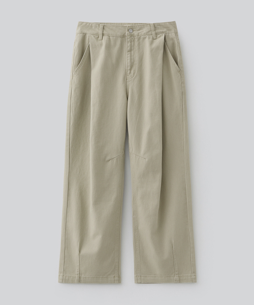 FABREGAT(ファブレガ)の「バーティカルワンタックチノパンツ(ライトベージュ)(その他パンツ・レディース・その他・1/2/4/3)」の1枚目の写真